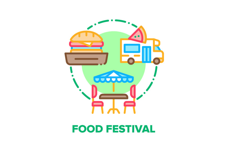 food-festival-vector-concept-color-illustration-flat