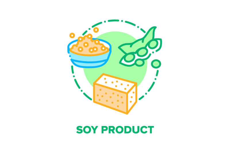 soy-product-vector-concept-color-illustration-flat