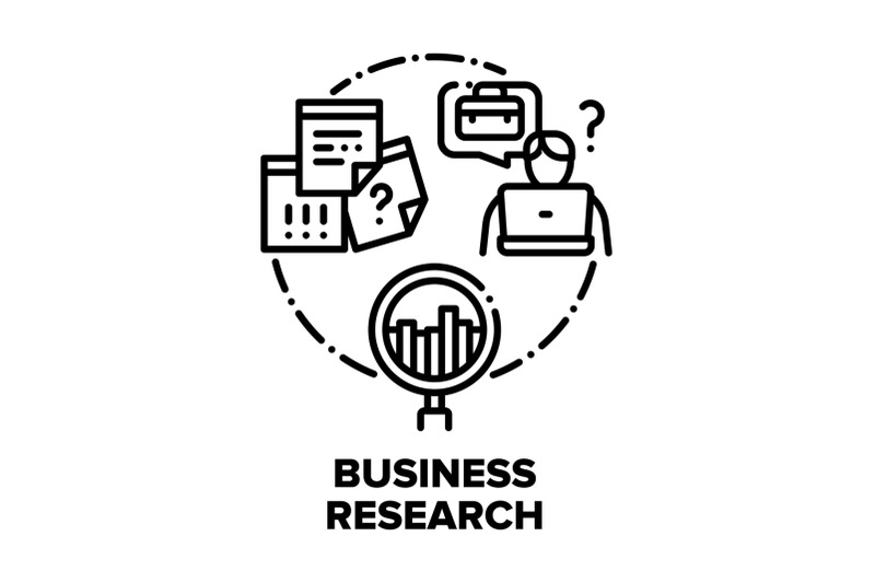 business-research-analysis-vector-concept-black-illustrations