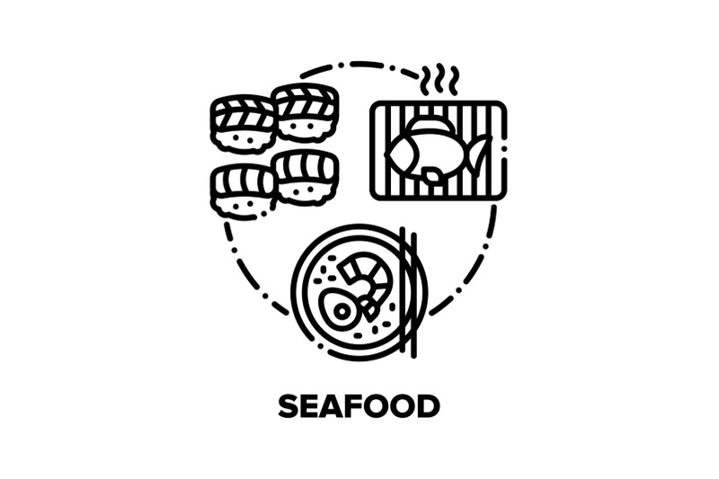 seafood-snack-vector-concept-black-illustrations