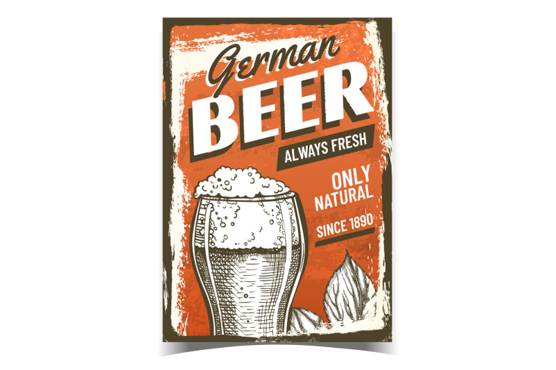 beer-german-alcohol-drink-advertise-banner-vector