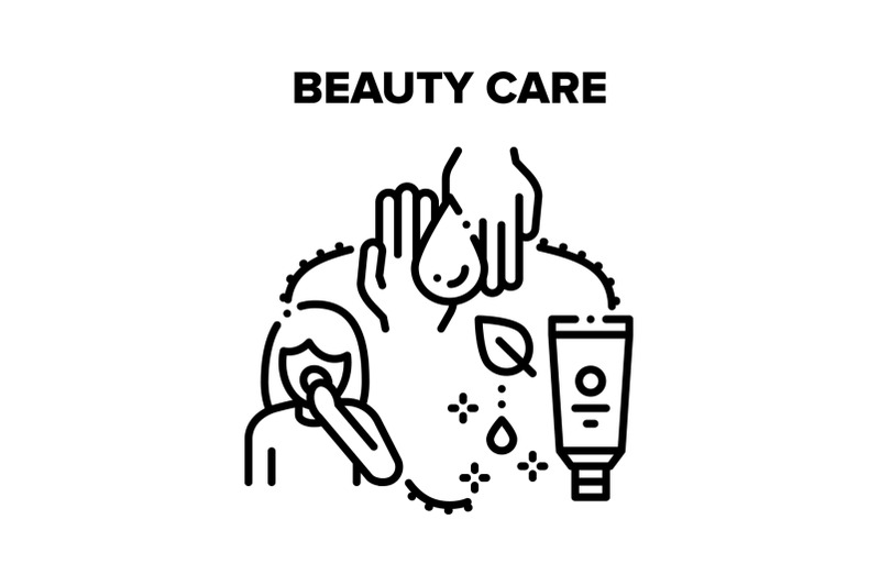 beauty-care-vector-black-illustrations