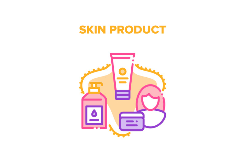 skin-product-vector-concept-color-illustration