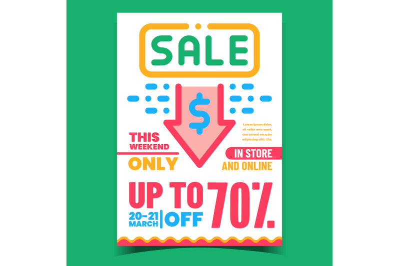 sale-discount-creative-promotional-poster-vector