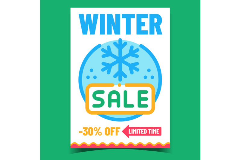 winter-sale-creative-promotional-banner-vector