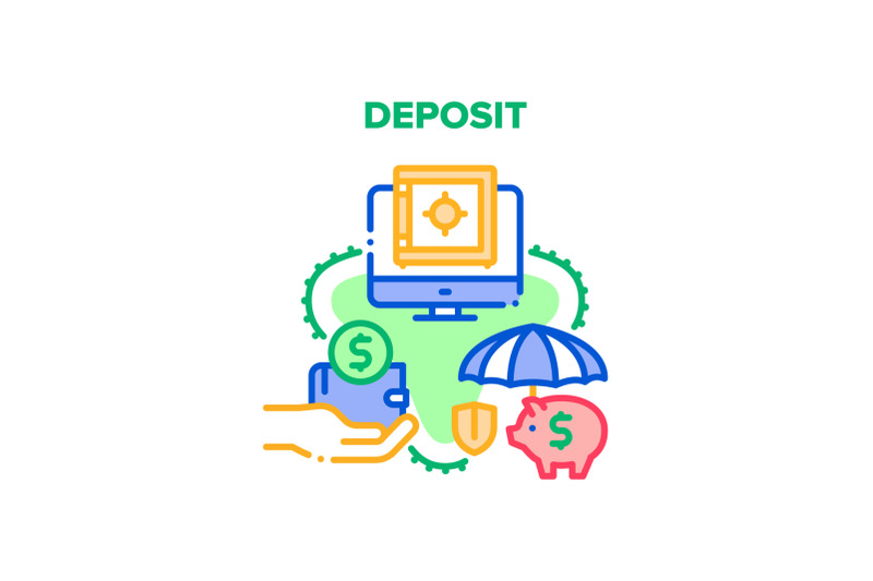 deposit-finance-vector-concept-color-illustration