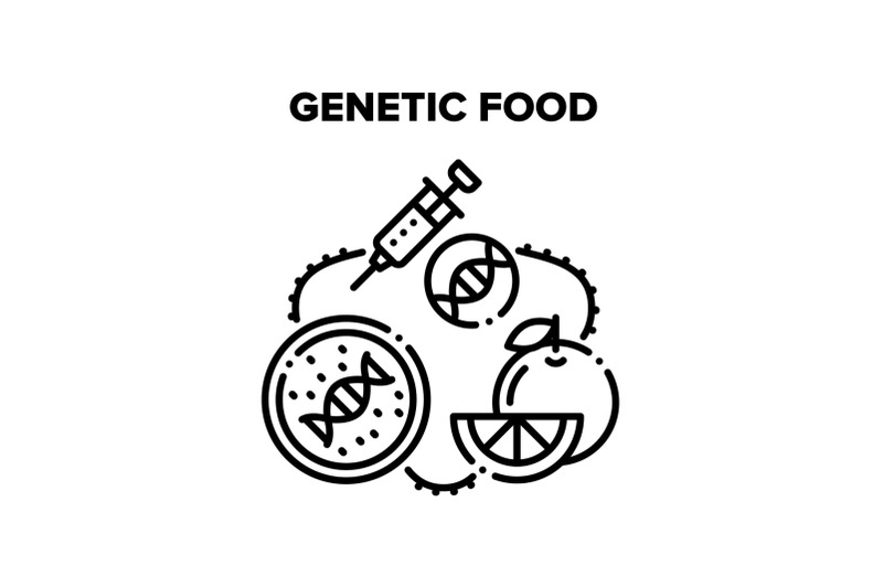 genetic-food-vector-black-illustrations