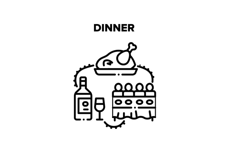 dinner-with-family-at-table-vector-concept-color