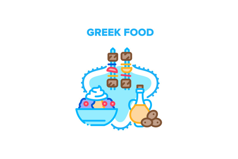 greek-food-eat-vector-concept-color-illustration