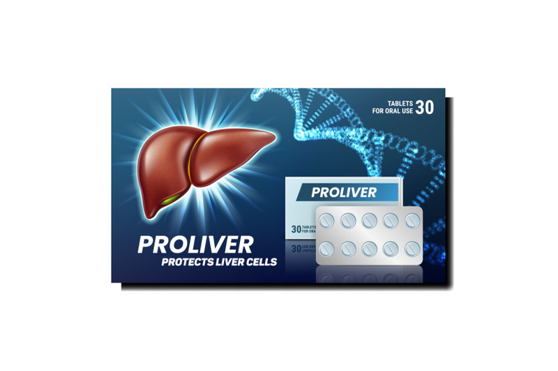 liver-protect-liver-cells-promo-banner-vector