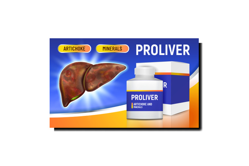 liver-pharmacy-for-liver-promo-poster-vector