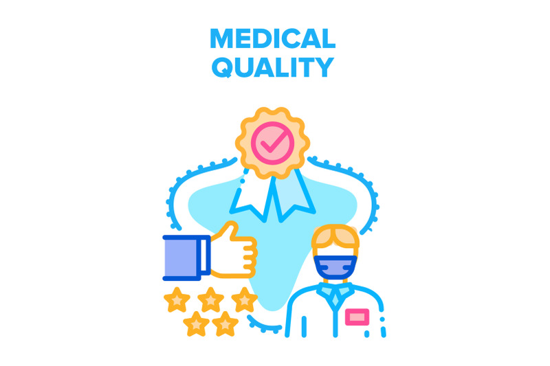 medical-quality-vector-concept-color-illustration