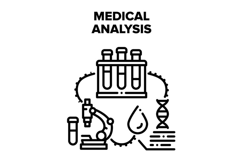 medical-analysis-vector-black-illustrations