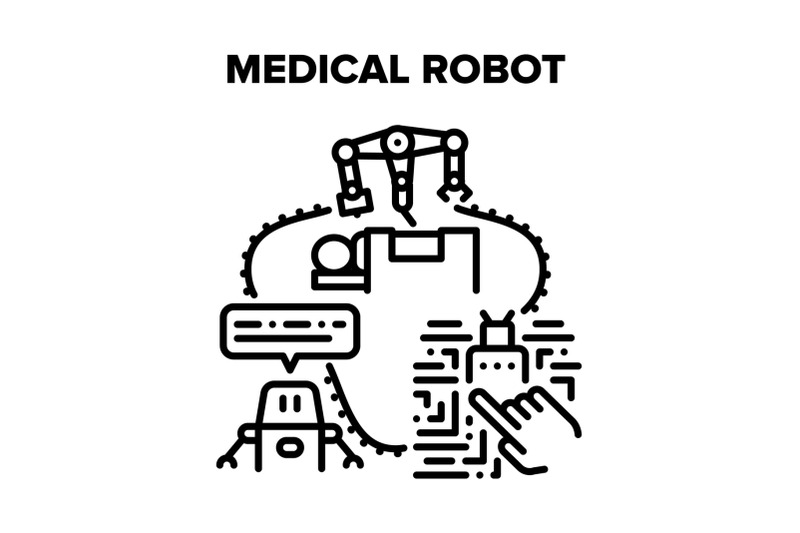 medical-robot-vector-concept-color-illustration