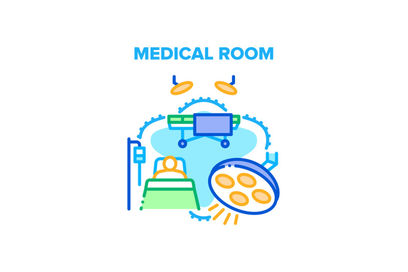 medical-room-vector-concept-color-illustration