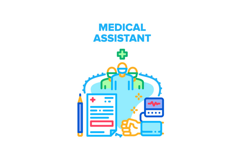 medical-assistant-help-vector-concept-color