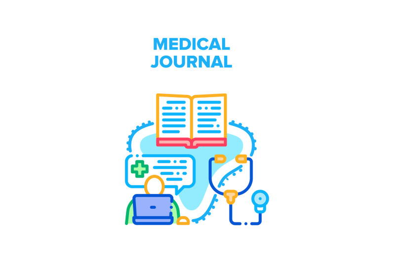 medical-journal-vector-concept-color-illustration