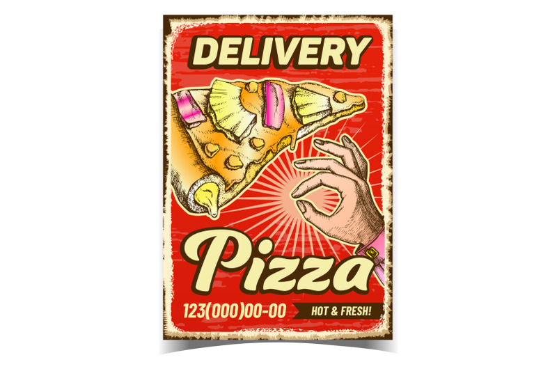 pizza-dish-delivery-service-promo-poster-vector