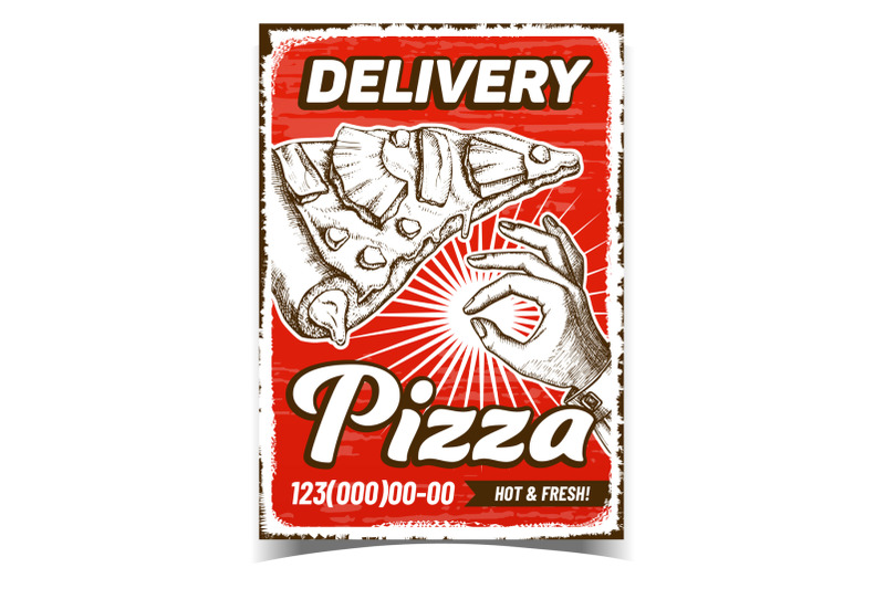 pizza-dish-delivery-service-promo-poster-vector