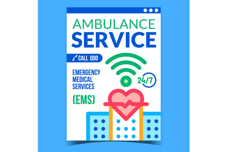 ambulance-service-creative-promotion-banner-vector