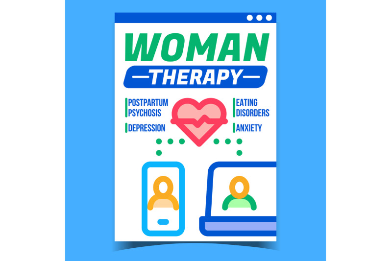 woman-therapy-creative-promotional-poster-vector