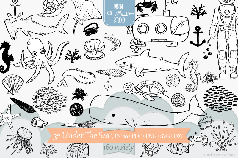 under-the-sea-doodles-hand-drawn-fish-ocean-life-octopus-shell