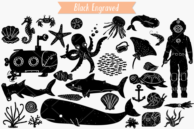 under-the-sea-doodles-hand-drawn-fish-ocean-life-octopus-shell