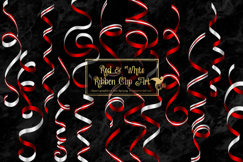 red-and-white-ribbon-clipart