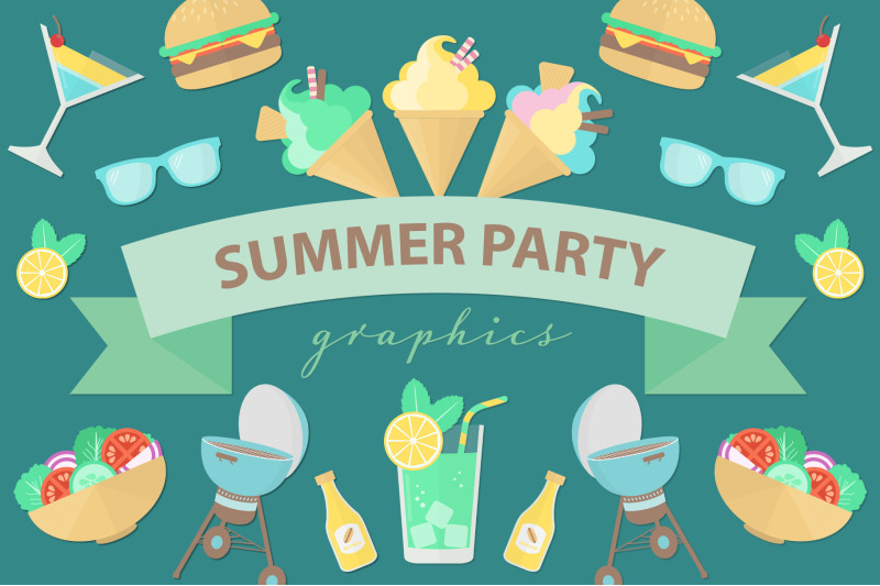summer-party-graphics