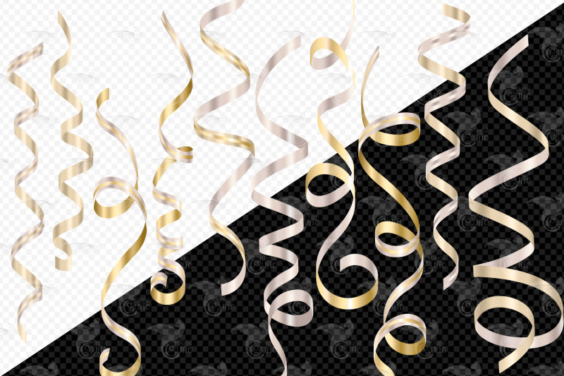 ivory-champagne-ribbon-clipart