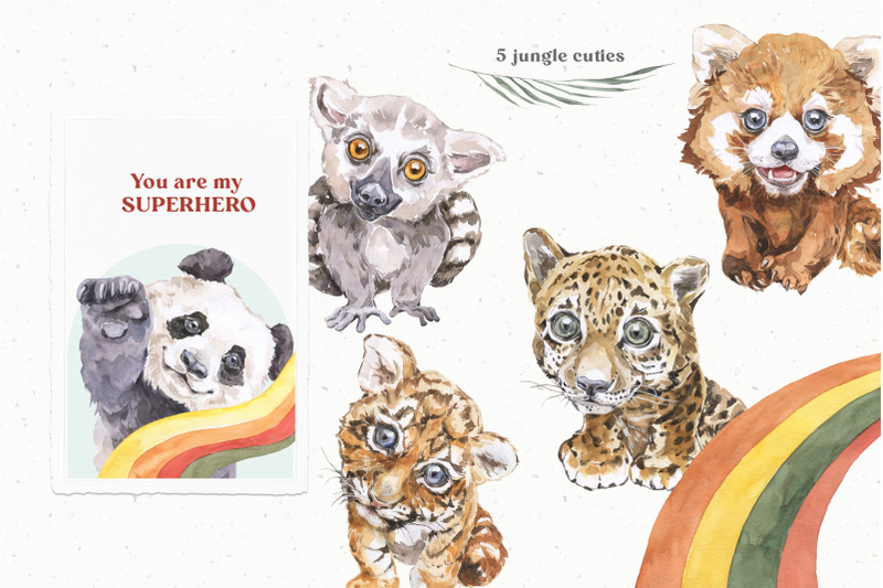 jungle-cuties-tropical-baby-animals-watercolor-set