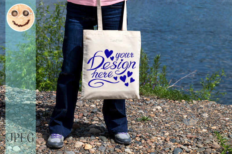 woman-with-eco-tote-bag-template