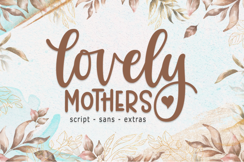 lovely-mothers-font-duo
