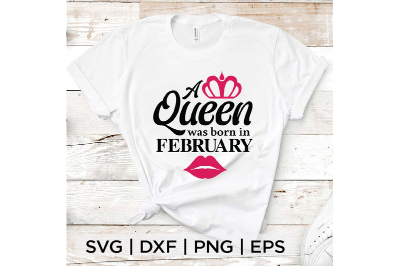 a-queen-born-in-february-svg