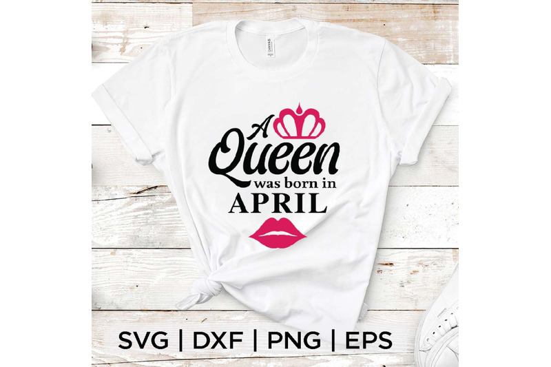 a-queen-born-in-april-svg