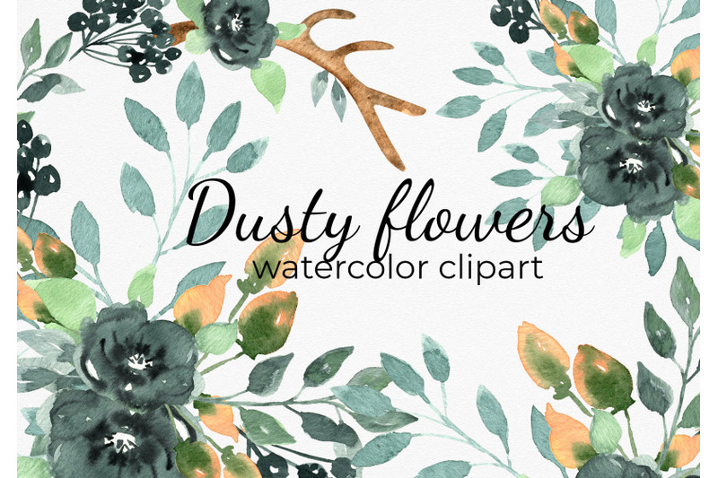dusty-boho-flower-arrangemets-for-wedding