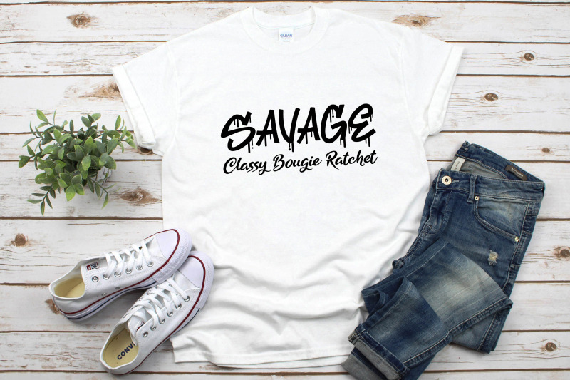 savage-classy-bougie-ratchet-svg-5-designs-cricut-cut-files