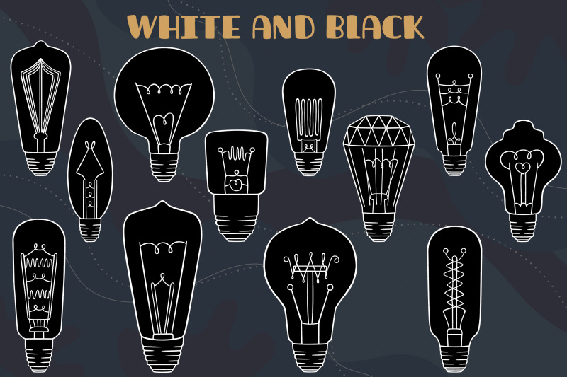 vintage-light-bulbs-white-hand-drawn-edison-lights