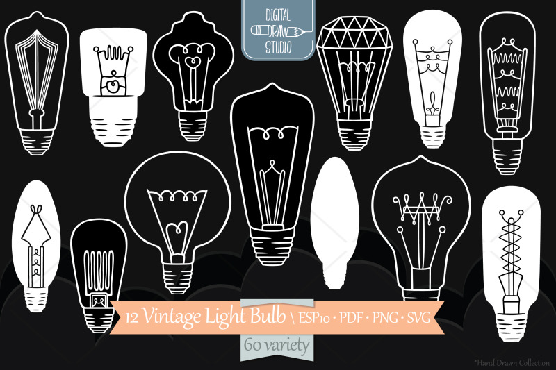 vintage-light-bulbs-white-hand-drawn-edison-lights