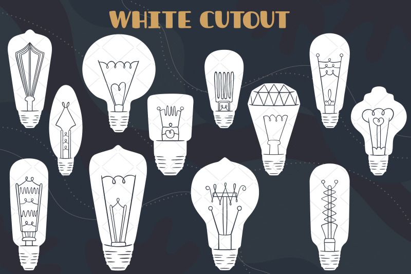 vintage-light-bulbs-white-hand-drawn-edison-lights