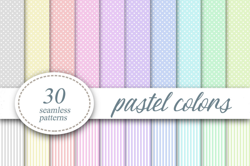 polka-dots-striped-pastel-colors-digital-paper-background