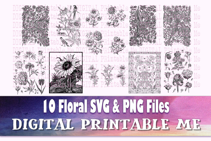floral-illustration-svg-silhouette-bundle-10-vintage-flower-drawings