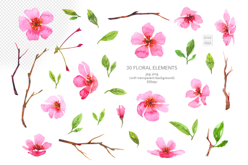 spring-flowers-watercolor-clipart