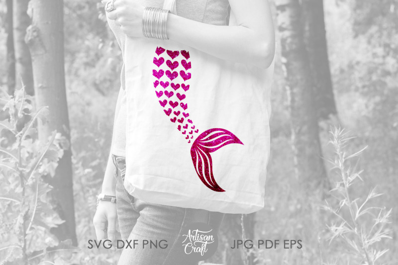 mermaid-tail-svg-mermaid-heart-svg