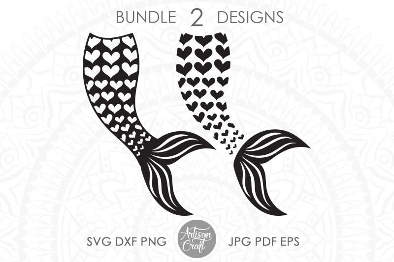 mermaid-tail-svg-mermaid-heart-svg