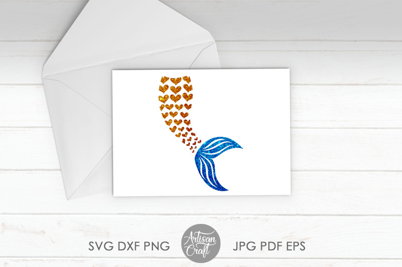 mermaid-tail-svg-mermaid-heart-svg