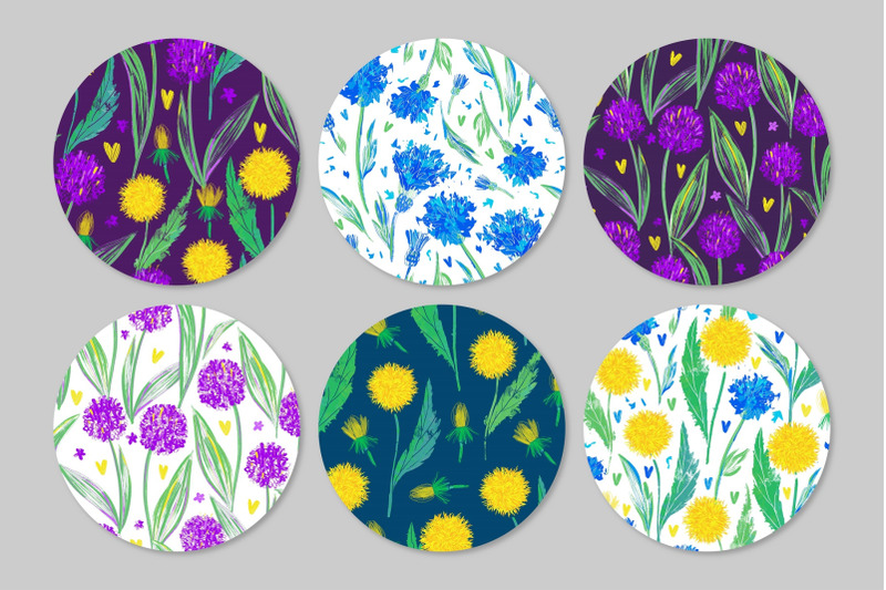 wildflowers-pattern-collection