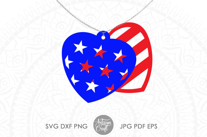 american-flag-earrings-svg-heart-shaped-earrings