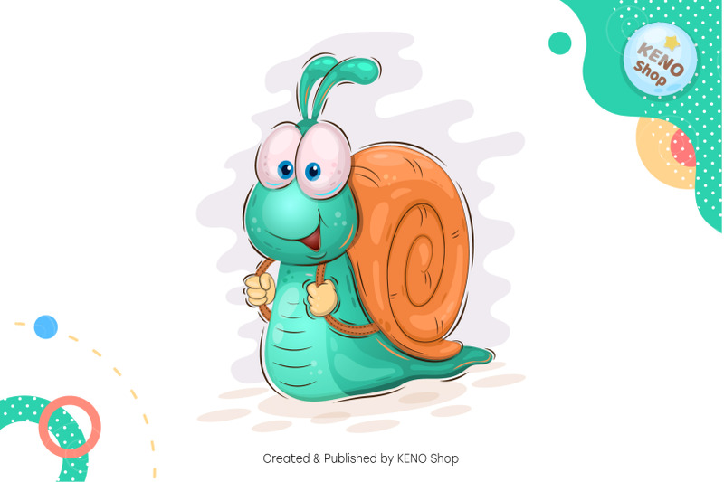 fast-cartoon-snail