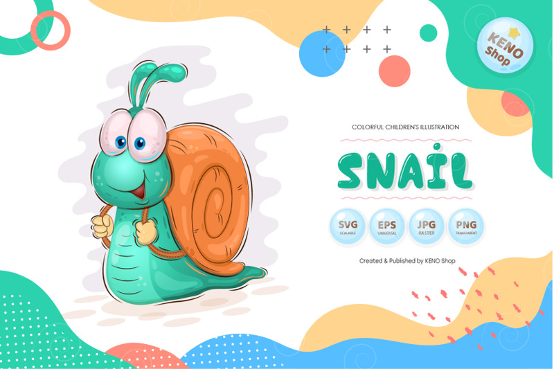 fast-cartoon-snail